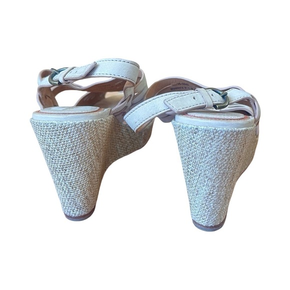 Trask 'Willow' Leather Platform Wedge Sandal 9.5 - Picture 9 of 9